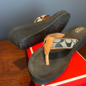 Coach slip on sanders